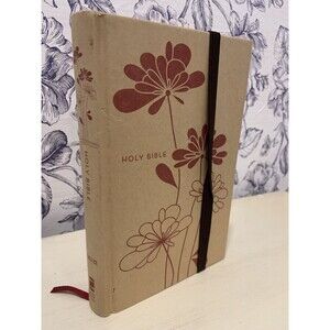 NIV Thinline Bible - BRAND NEW ~ Nature Brown Board ~ Simplistic